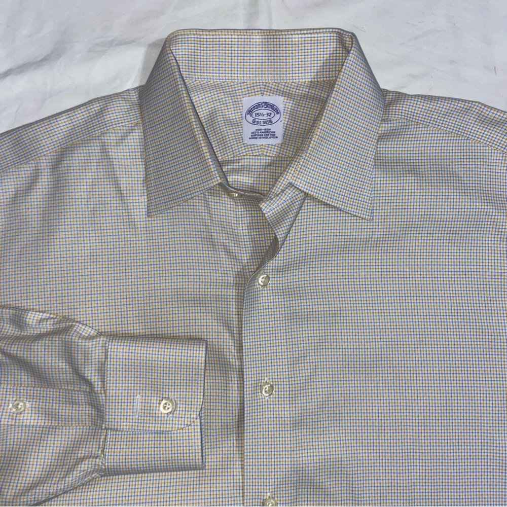 Men's Brooks Brothers Classic Checkered Shirt